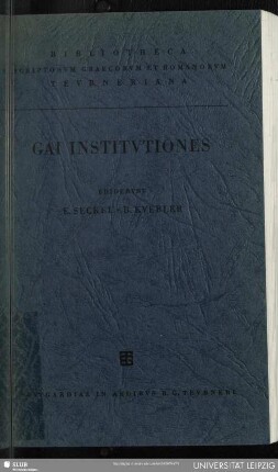 Gai institvtiones
