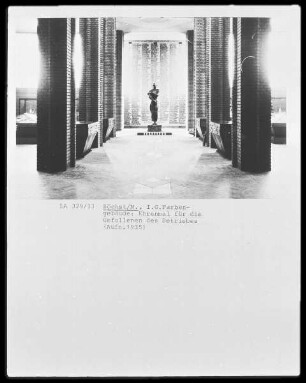 Ehrenmal für die Gefallenen des Betriebes im 1. Weltkrieg