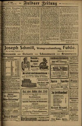 Zweite Ausgabe vom Donnerstag, den 07. August 1919.