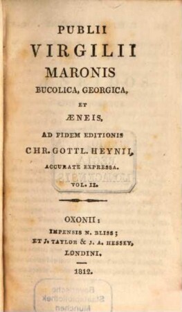 Publii Virgilii Maronis Bucolica, Georgica, et Aeneis, 2