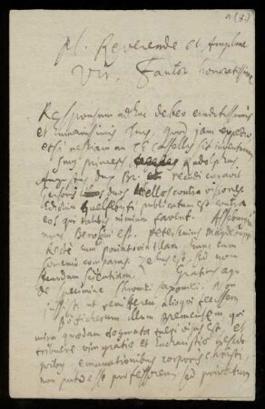 Brief von Gottfried Wilhelm Leibniz an Friedrich Lucae