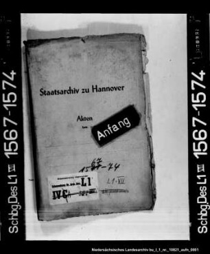 Vermischte Korrespondenz der gräflichen Kanzlei