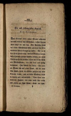 Ein und siebenzigstes Kapitel. - Ein und achtzigstes Kapitel.