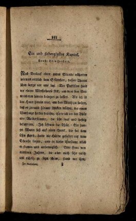 Ein und siebenzigstes Kapitel. - Ein und achtzigstes Kapitel.