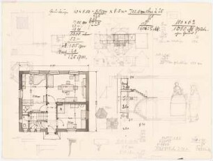 Einfamilienhaus: Grundriss, Berechnungen, Details