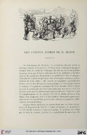 3. Pér. 27.1902: Les pointes sèches de M. Rodin