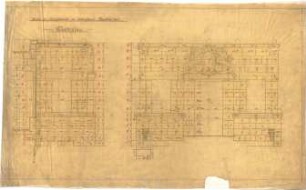 Billing, Hermann; Frankenthal, Zuckerfabrikstr.; Zuckerfabrik, Umbau Verwaltungsgebäude - Fassade, Versetzplan