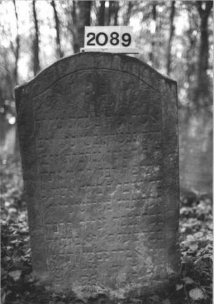 Grabstein 2089