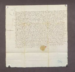 Kundschaften über den Lindenhart und andere Waldungen in der Gemarkung von Malsch und die daran der Gemeinde Malsch und anderen Gemeinden zustehenden Rechte