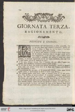 Giornata terza