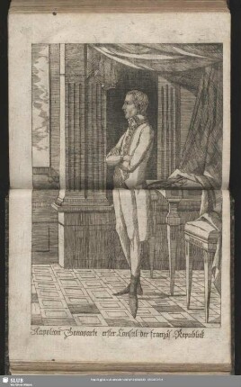Napoleon Bonaparte, erster Consul der französ. Republick