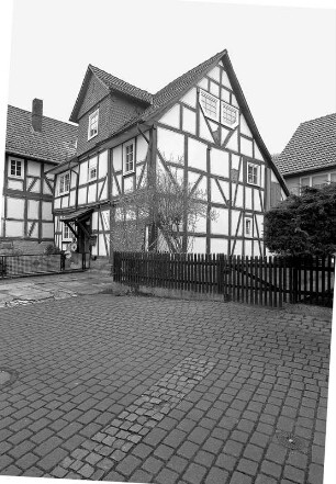 Wohnhaus; Kaufungen, Steinweg 23
