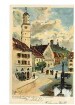 Marktplatz und Veitsburg in Ravensburg