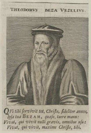 Bildnis des Theodorvs Beza
