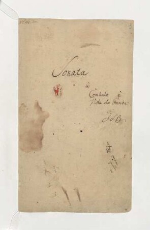 Sonaten; vla da gamba, cemb; G-Dur; BWV 1027