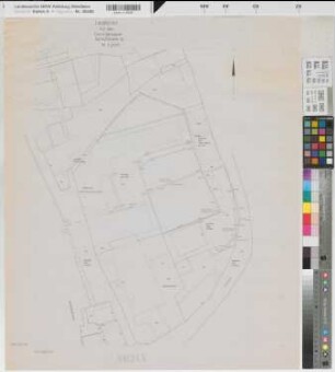 Arnsberg, Regierungshauptgebäude, Dienstgebäude, Lageplan