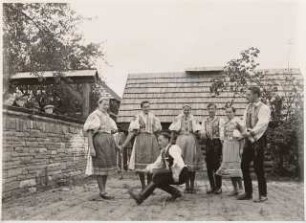 Ausstellung »Die Slowakei« 1942 auf dem Killesberg, Stuttgart: Tanzgruppe