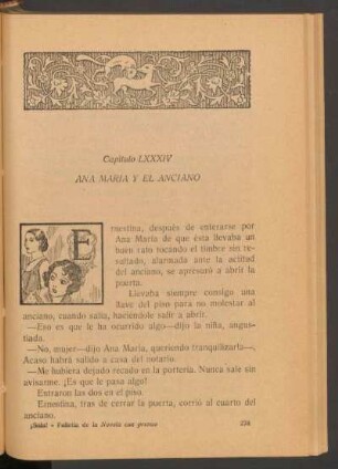 Capítulo LXXXIV - Ana María y el anciano