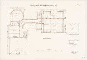 Pathologisches Institut der Christian-Albrechts-Universität Kiel: Grundriss DG 1:100