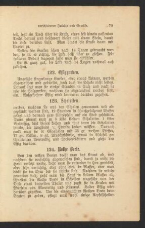 124. Rothe Beete.
