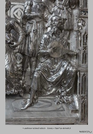 Silberaltar: Gastmahl des Herodes und der Tanz der Salome