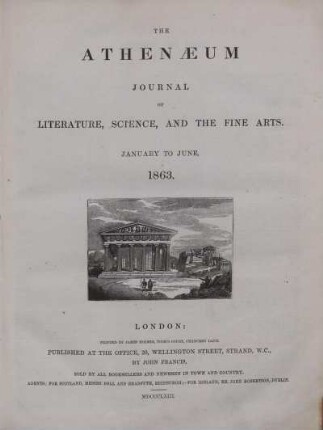 1863,1: The Athenaeum