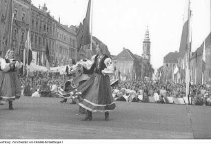 Görlitz, Radrennen Internationale Friedensfahrt, Kulturveranstaltung anlässlich der Friedensfahrt, 4. Mai 1952