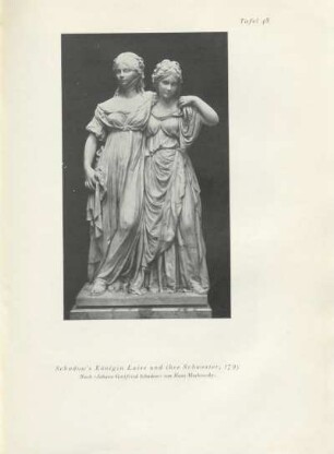 Schadow's Königin Luise und ihre Schwester, 1795