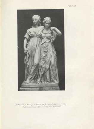 Schadow's Königin Luise und ihre Schwester, 1795