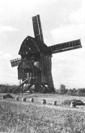 Wittenmoor. Bockmühle bei Wittenmoor, 1933, Repro