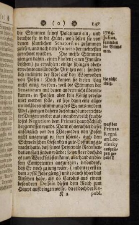 147-165, 1704, Julius./August.