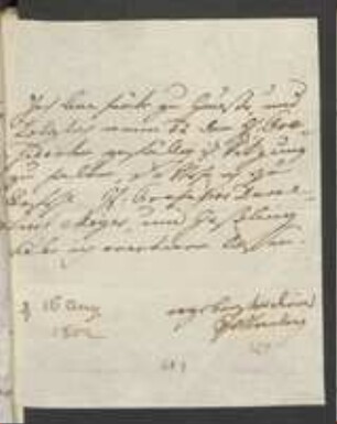 Brief von Kaspar von Sternberg an Regensburgische Botanische Gesellschaft