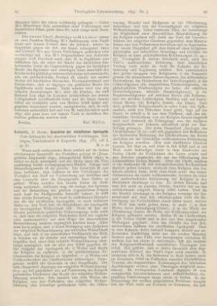 85-87 [Rezension] Schultz, Herm., Grundriss der christlichen Apologetik