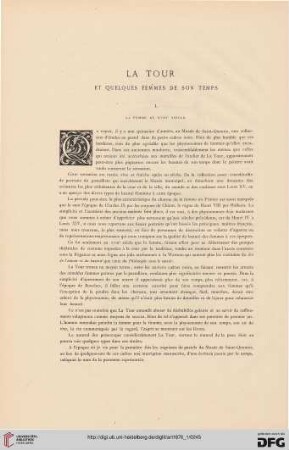 2: La Tour et quelques femmes de son temps, [1], La femme aux XVIIIe siècle