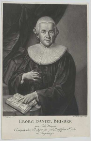 Bildnis des Georg Daniel Beisser