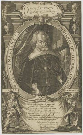Bildnis des Fridericus Hortlederus