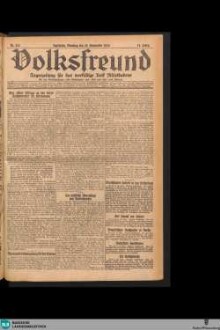 Der Volksfreund : Tageszeitung für das werktätige Volk Mittelbadens