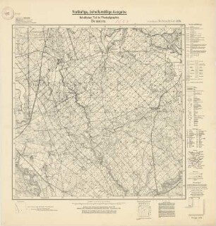 2267 (alte Nr.: 878) Demmin, Meßtischblatt (4cm - Karte)