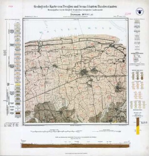 [2310] Dornum, Geologische Karte von Preußen und benachbarten Bundesstaaten