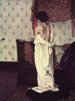 Intérieur (Frau beim Aufstehen)