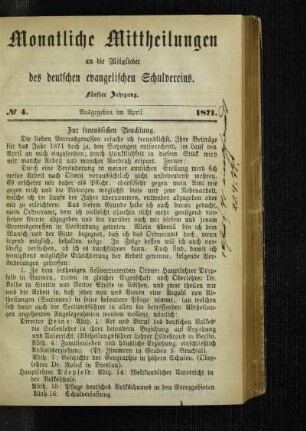 Zur freundlichen Beachtung