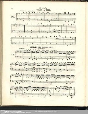 27. Arie aus der Zauberflöte: Der Vogelfänger.