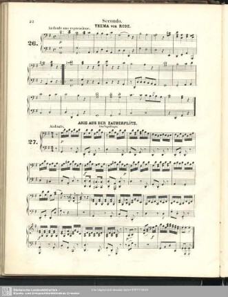 27. Arie aus der Zauberflöte: Der Vogelfänger.