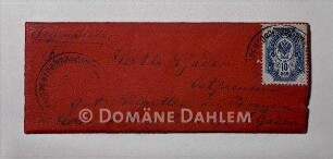 Brief mit Briefkärtchen