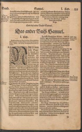 Das ander Buch Samuel.