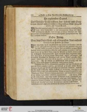 Dreyzehendes Capitel
