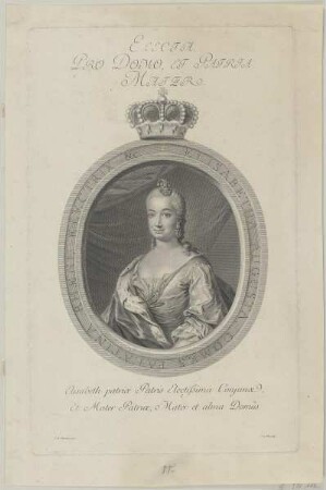 Bildnis der Elisabeth Auguste von der Pfalz
