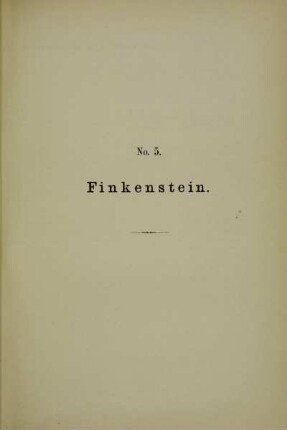 5. Finkenstein
