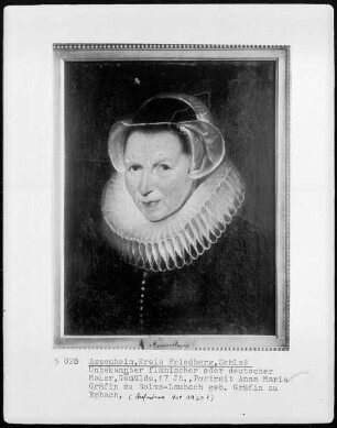 Portrait Anna Maria Gräfin zu Solms-Laubach