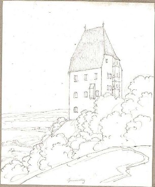 Hoffstadt, Friedrich; Kassette 1: Burgen (1021-1073) - Harmating (Perspektive)